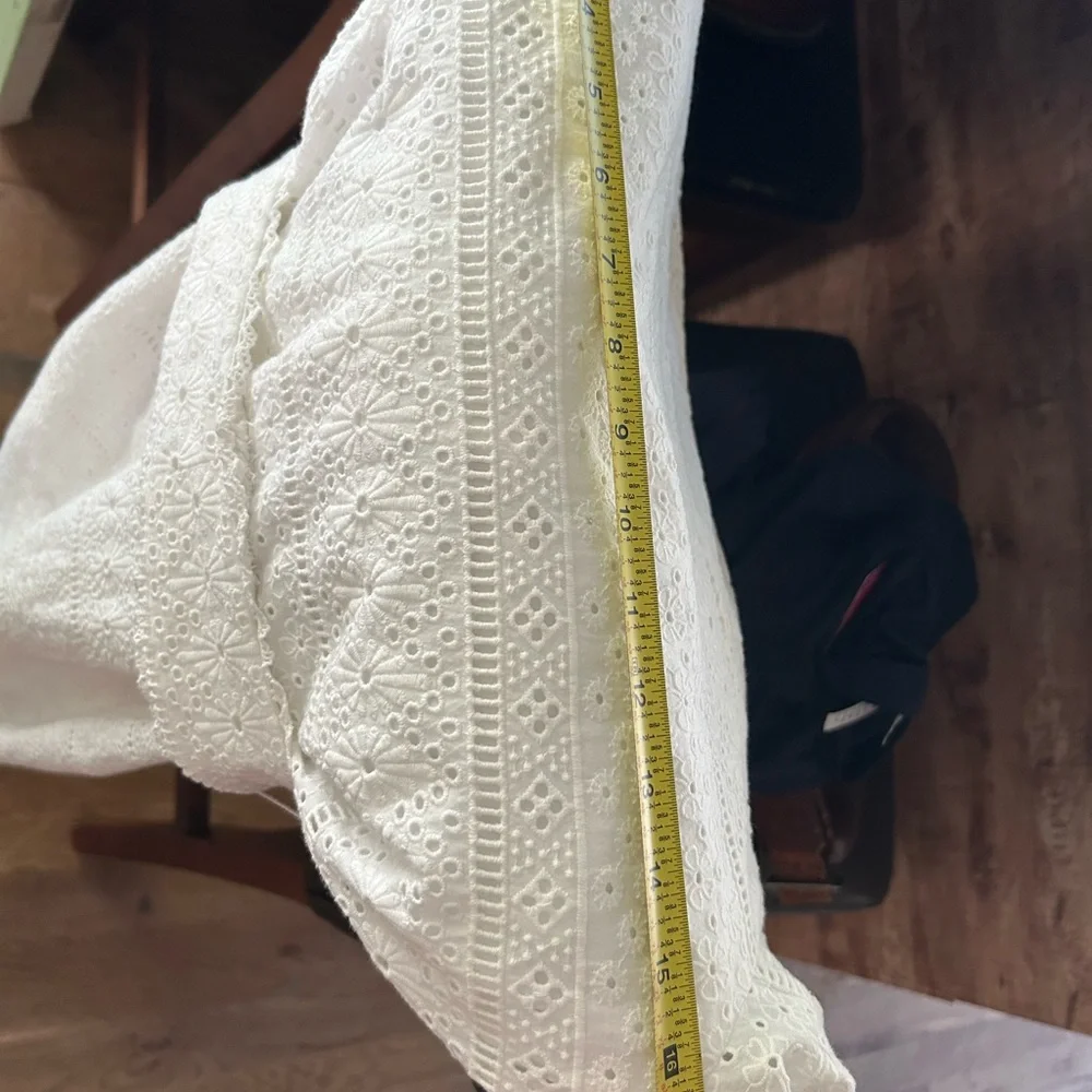 Cartolina Nantucket The Ophelia Dress in white eyelet - Picture 10 of 11